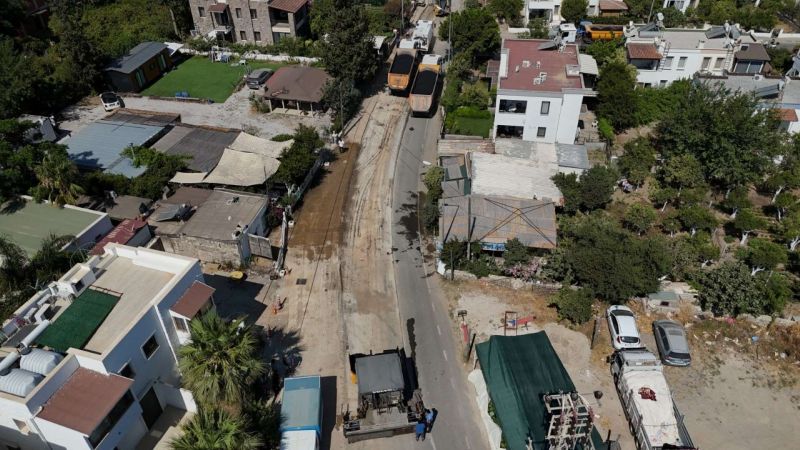 BELEDİYE ASFALT ÇALIŞMALARINA DEVAM EDİYOR