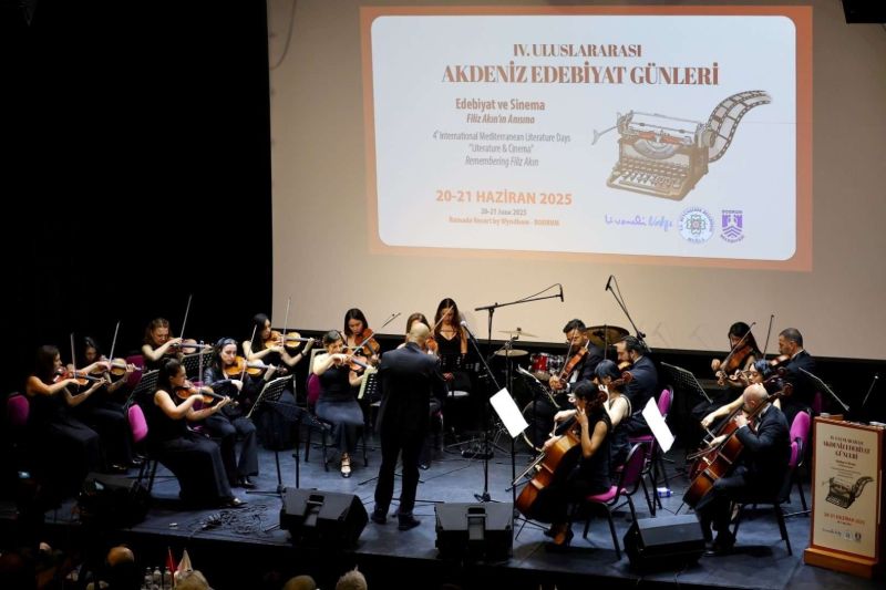 BODRUM’DA EDEBİYAT VE SİNEMA KONUŞULDU