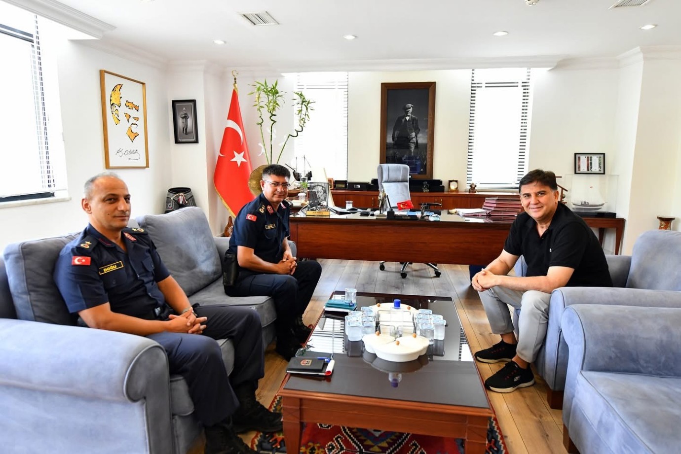Fethiye Belediye Başkanı Alim Karaca Önemli İsimleri Ağırladı 